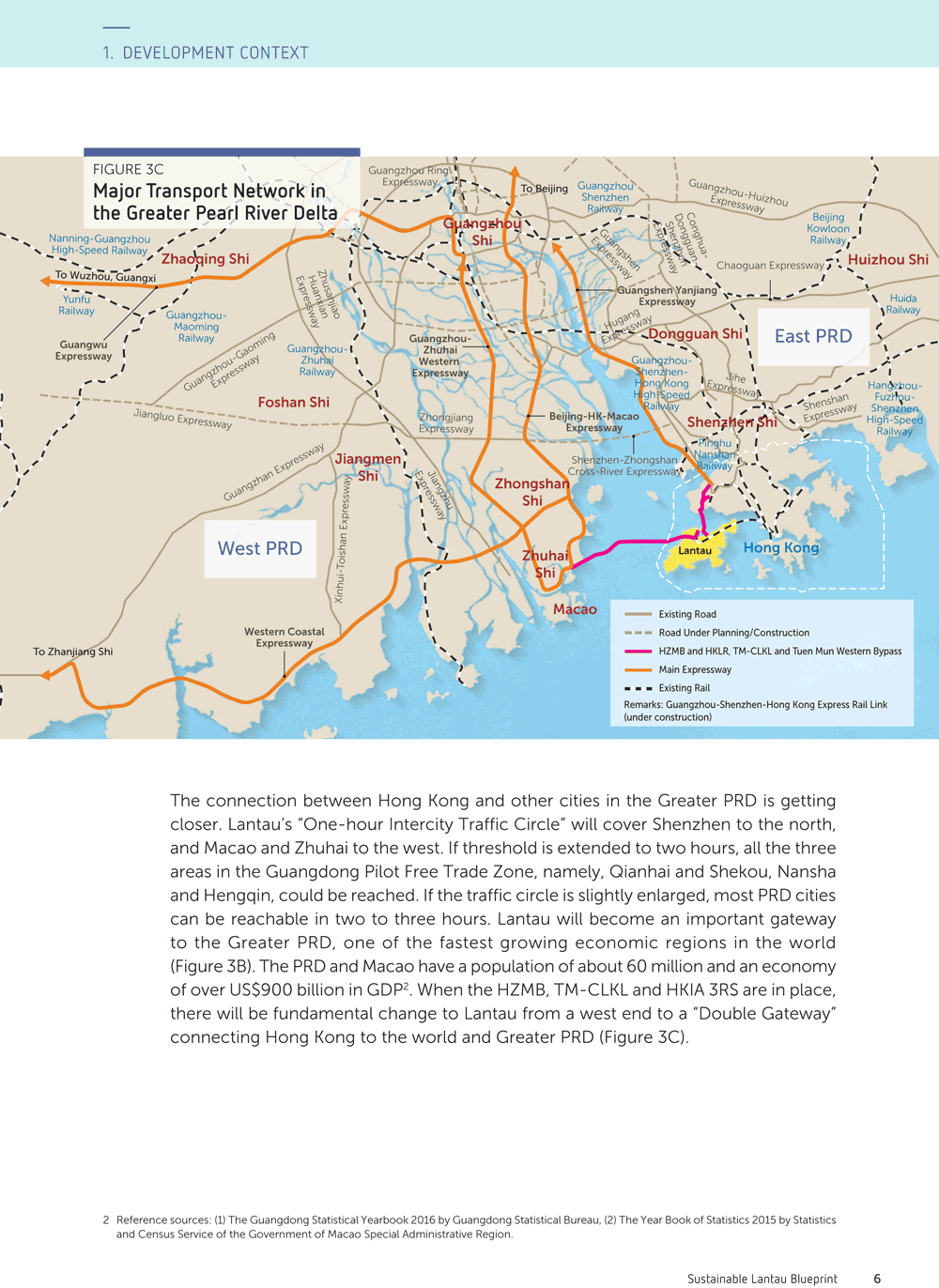 Sustainable Lantau Blueprint (full report) by HKSAR Civil Engineering and Development Department.