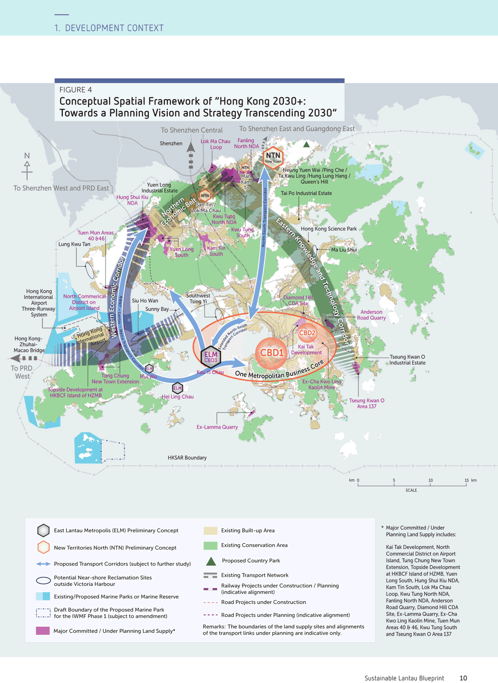 Sustainable Lantau Blueprint (full report) by HKSAR Civil Engineering and Development Department.