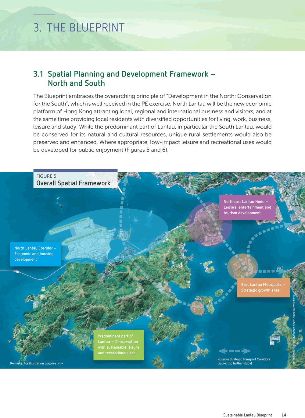 Sustainable Lantau Blueprint (full report) by HKSAR Civil Engineering and Development Department.