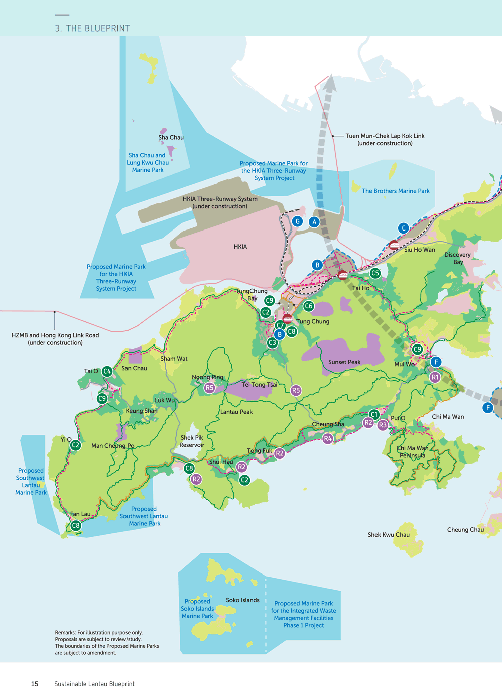 Sustainable Lantau Blueprint (full report) by HKSAR Civil Engineering and Development Department.