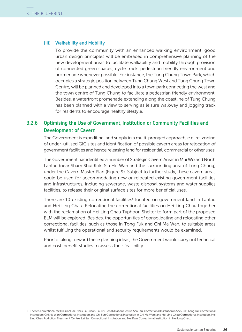 Sustainable Lantau Blueprint (full report) by HKSAR Civil Engineering and Development Department.