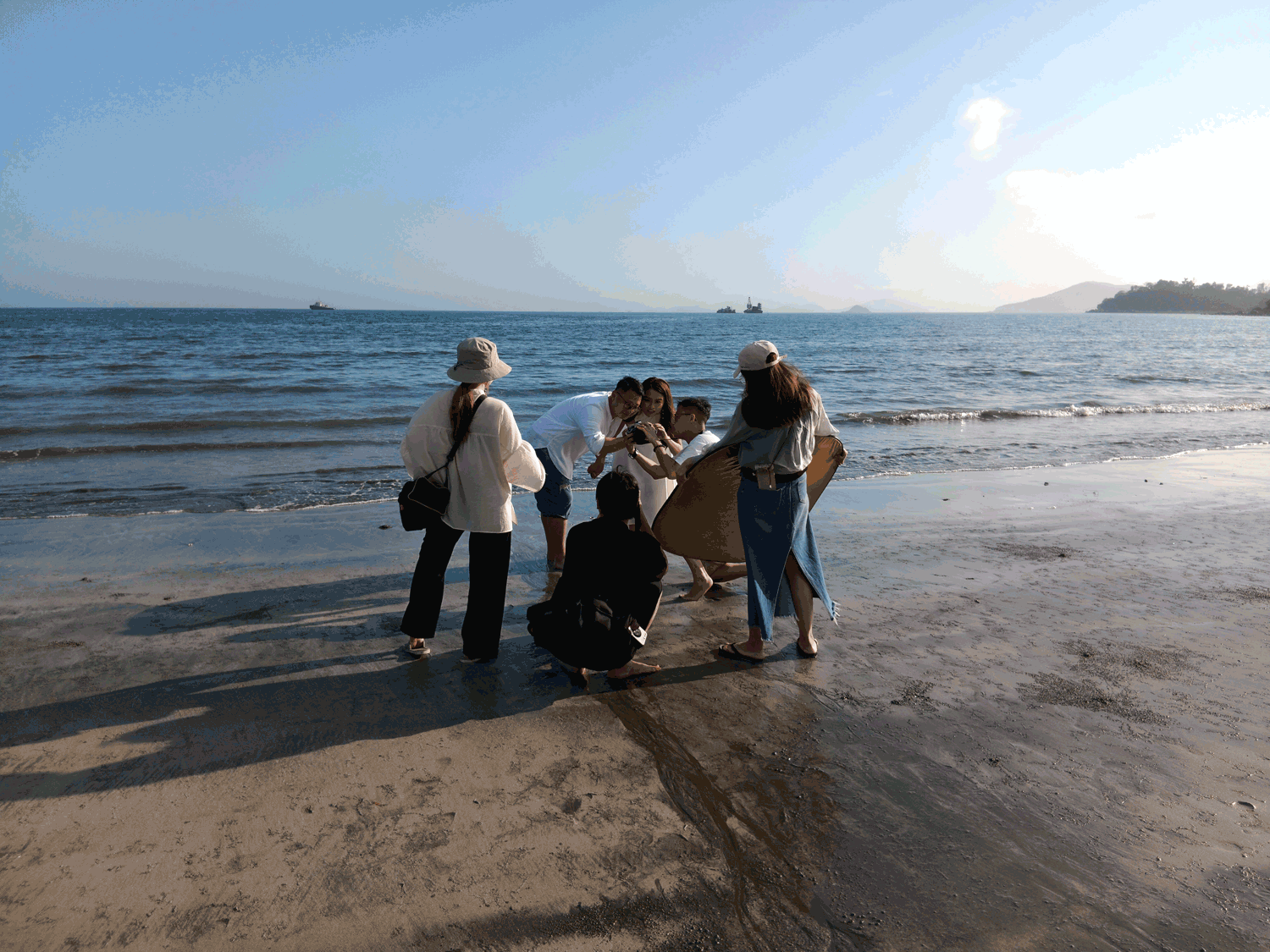 They said yes -- beach wedding photos