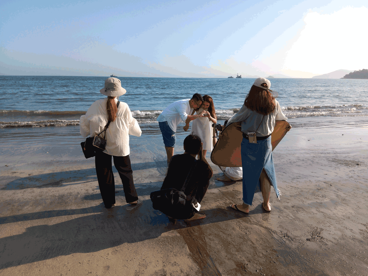 They said yes -- beach wedding photos