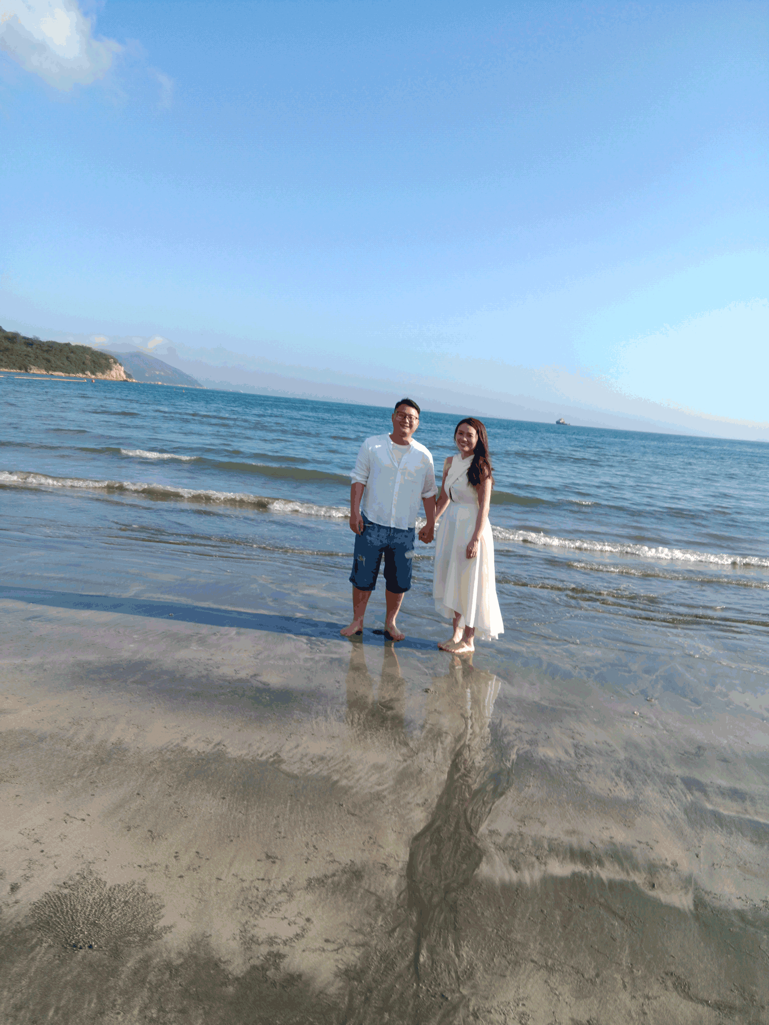 They said yes -- beach wedding photos